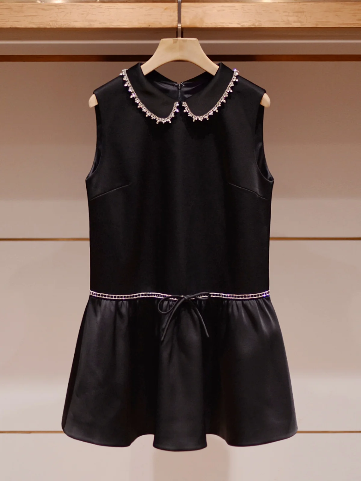 

Женское платье А-силуэта Ele Bla Svel для повседневной носки, с завышенной талией, осеннее, элегантное, на молнии