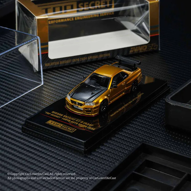 INNO64 MODELS Malaysia Limited Edition 1:64 nissan skyline gtr R34 R35 top secret mazda RX-7 car model