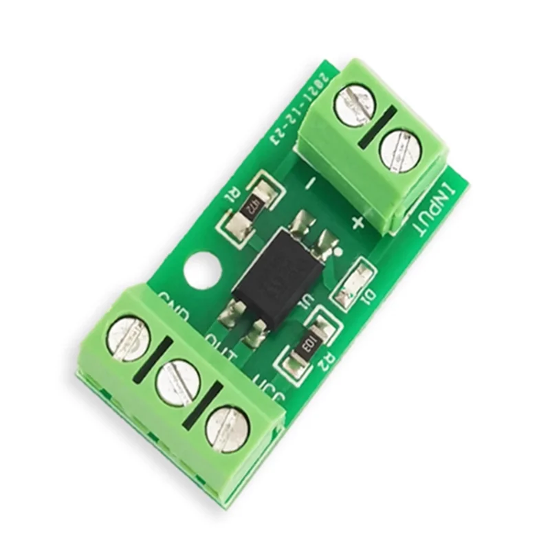 1 Channel Optocoupler Isolation Module 3V-5V 12V 24V Photoelectric Isolator Rail Holder Drive Motor Board