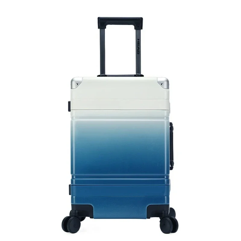 Maleta con ruedas, rueda universal, cambio gradual de color, equipaje para estudiantes comprobado