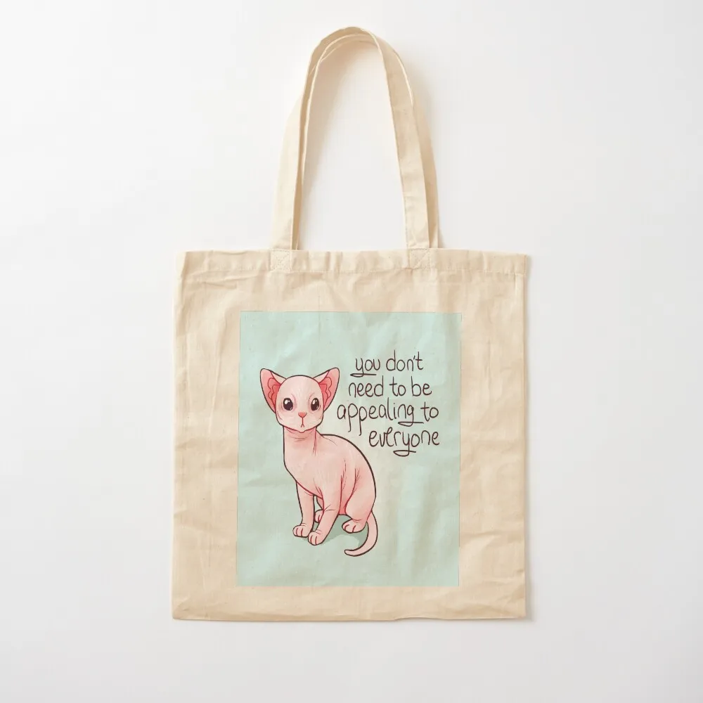 لا تحتاج إلى نداء الجميع Sphynx Kitten حمل حقيبة حقائب النساء حقائب النساء الفاخرة النساء الإيكولوجية حزمة #2