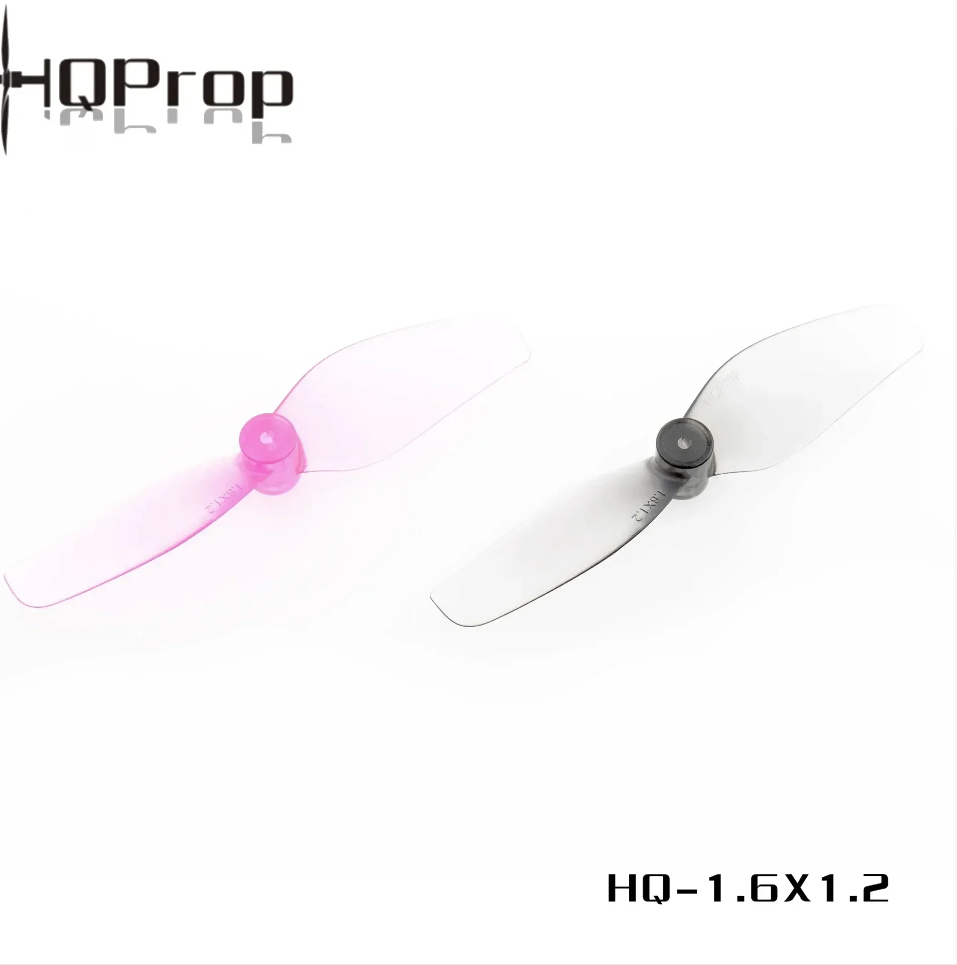 Hq Prop 40mmx2(1.6x1.2) 40mm 2-blade Propeller 1.0mm Shaft for Moblite7 Whoop Rc Drone Fpv Racing Replace Accessories