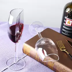 Semicircular Red Wine Cups 140ml Creative Crystal Glass Portable Clear Half Wine Glass fun European Creative Crystal Glass