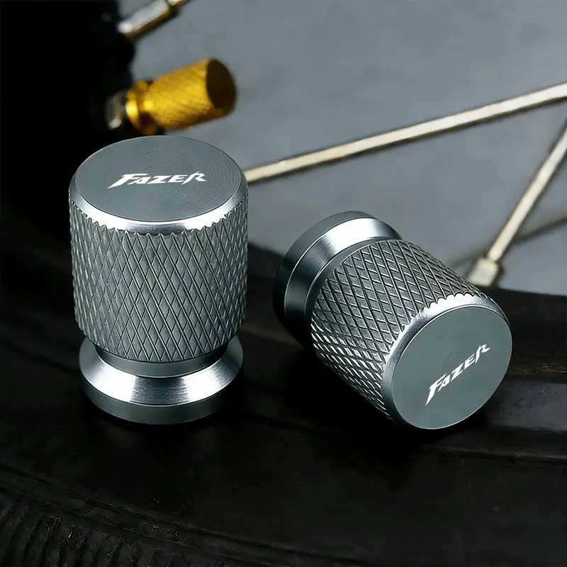 

For Yamaha FAZER FZ6 FZ6R FZ-1 FZ8 FZ-6 FZ 750 1000 Accessories Motorcycle CNC Aluminum Tire Valve Air Port Stem Cover Caps