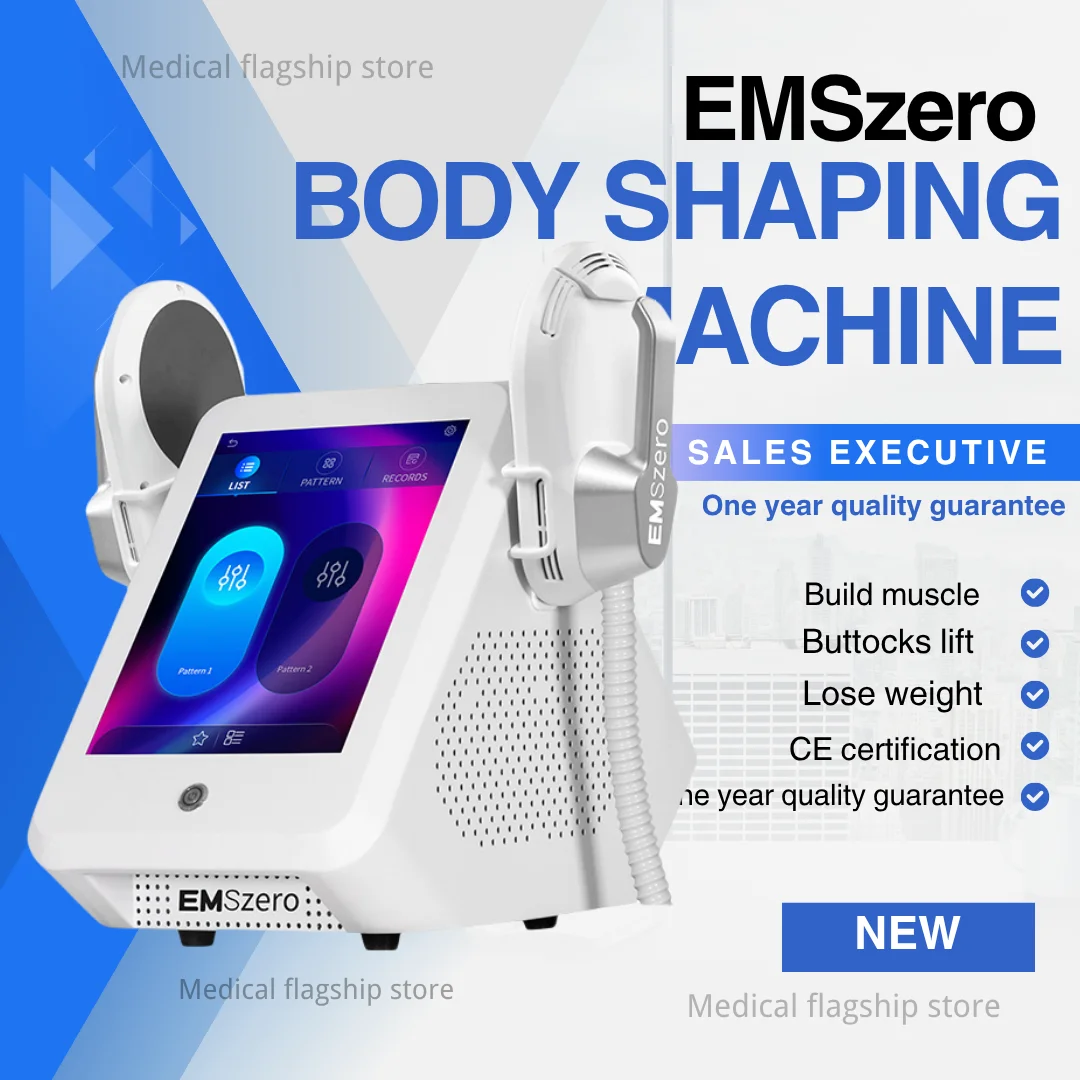 

EMSzero Neo 6500W 200hz Stimulation Body Sculpting HIEMT RF Weight Lose Electromagnetic Slimming Machine