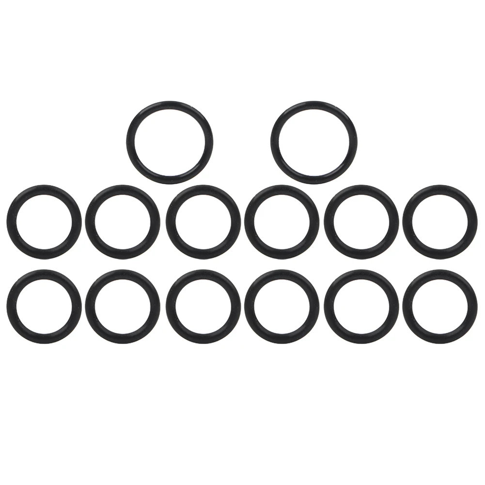 14pcs/set Car Turbocharger Oil Water Coolant Line Gasket Orings Rubber Kits For BMW N54 Z4 X6 335is 335xi 740i 740Li 135i Rubber