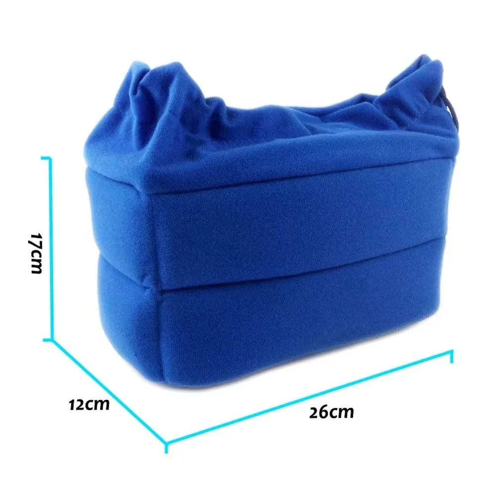 Multi-functional Shockproof Velvet Protection Camera Insert Bag Photography Protective Partition Padded Bag Camera Lens Cas