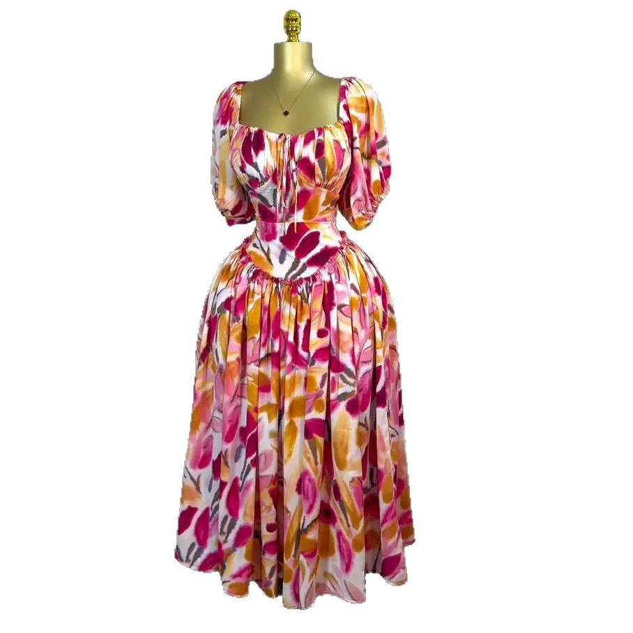 Afrikanische Kleider für Frauen Sommer Mode Afrikanisches Dashiki Maxikleid Afrika Kleidung Ankara Kleider Kaftan 2026 Muslimische Abaya