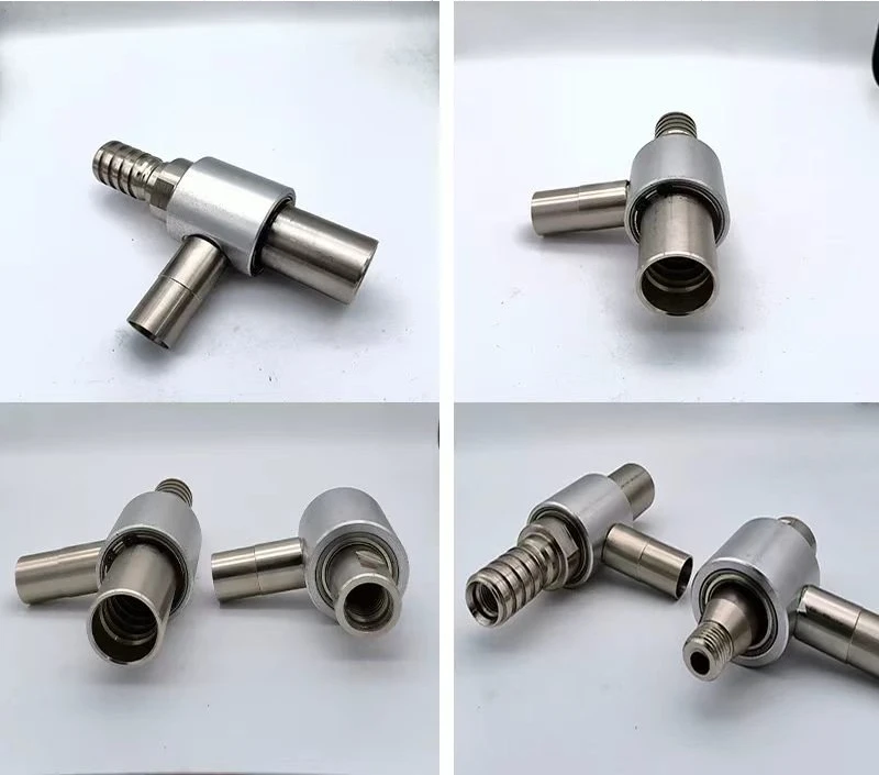 Dust Extraction Adapter for Core Drill Diamond Drilling Vacuum Connector Dry Drilling Dust Collection M22 M18 1-1/4-7 Thread