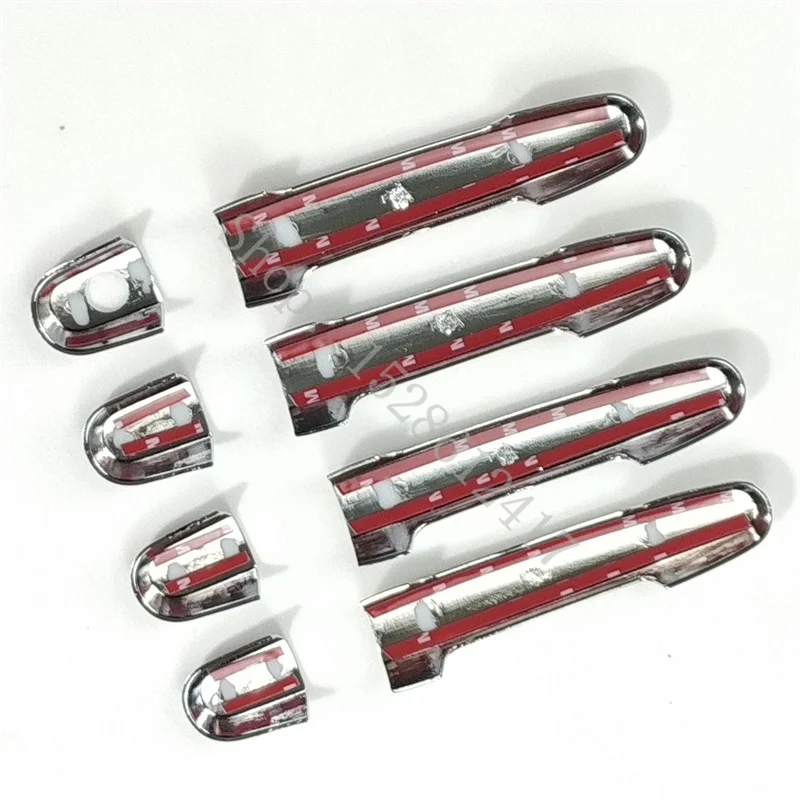 Car styling FOR 2008-2019 MITSUBISHI OUTLANDER 2010 ASX / SPORT /RVR LANCER 2008 CHROME DOOR HANDLE CATCH COVER TRIM 2012 2011