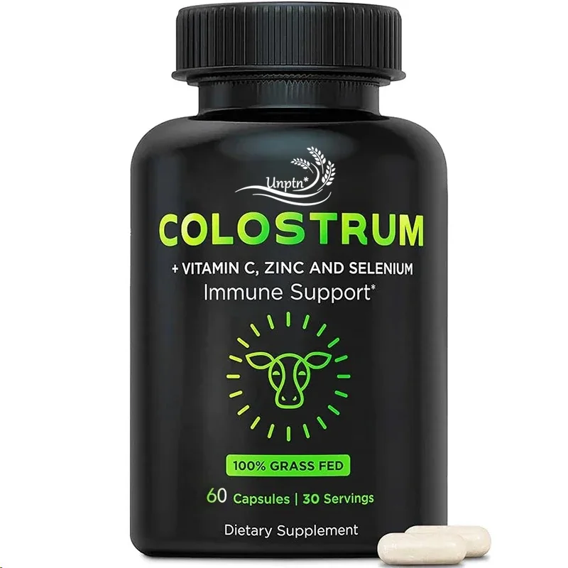 

Colostrum Supplement - Containing 30% Immunoglobulin - Immune , Intestinal -60 Capsules