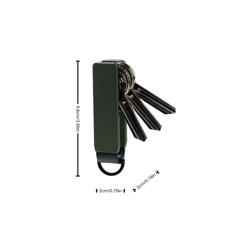 Aluminum Alloy Key Organizer Key Chain, Minimalist Innovative Key Holder for Men & Women, Best Gift.