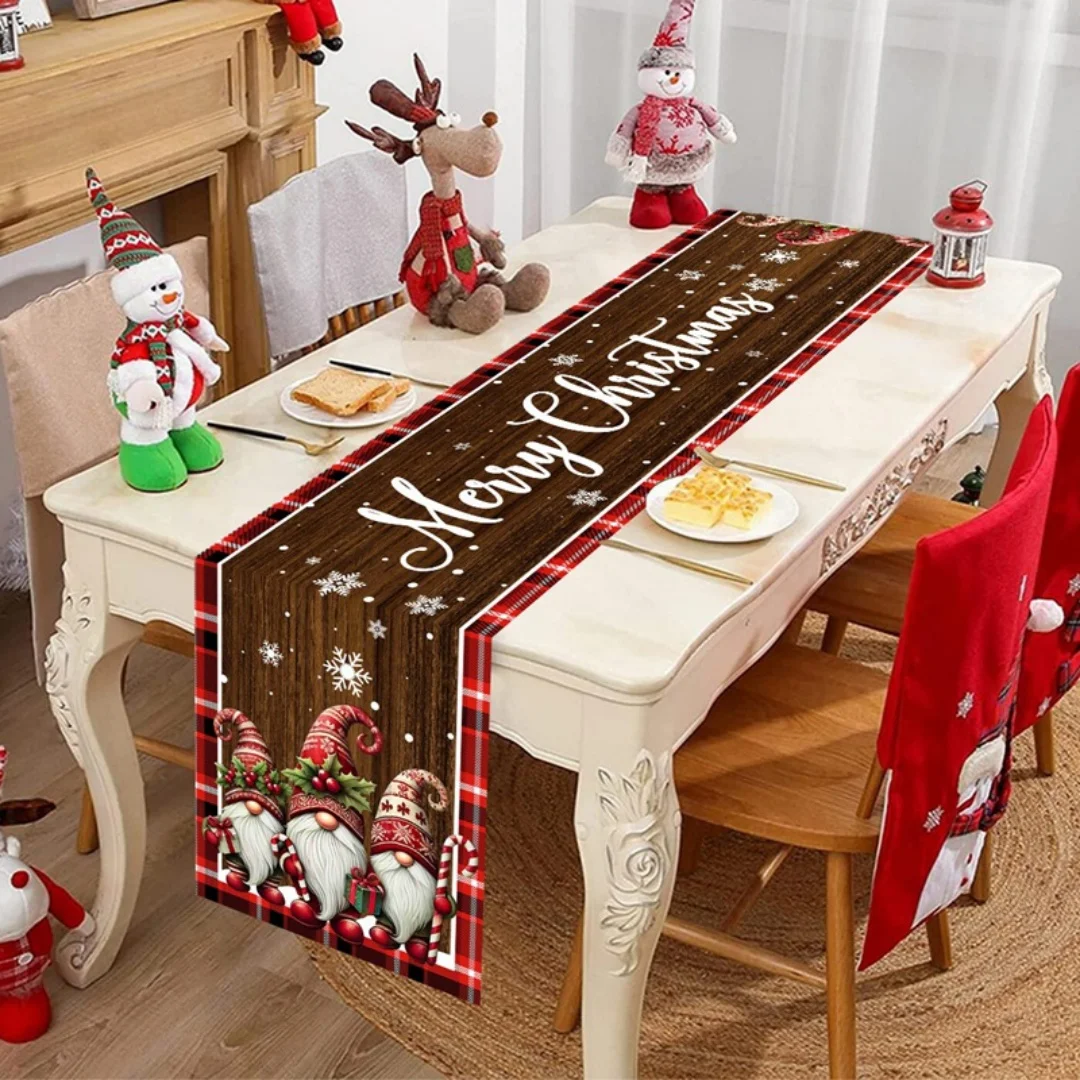 Weihnachtszwerg-Tischläufer, frohe Weihnachtsdekorationen für Zuhause, Weihnachten, Party, Dekoration, Navidad Natal Noel, Geschenke, Neujahr 2026