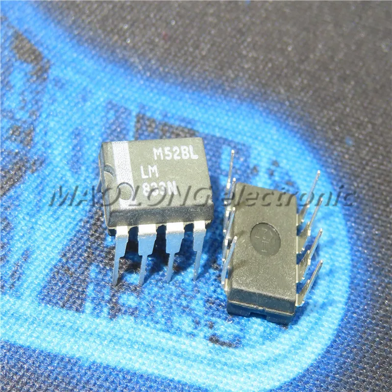 10PCS/LOT LM833N DIP8 LM833 DIP 833N DIP-8 new and original IC  In Stock