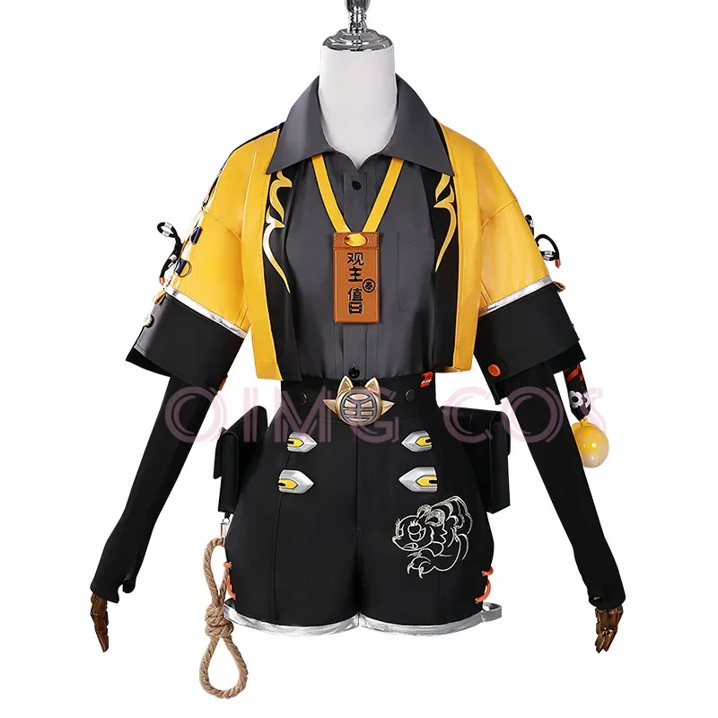 أزياء Zenless Zone Zero Ju Fufu التأثيرية أزياء كرنفال للبالغين أزياء حفلات الهالوين لعبة تنكرية للنساء #2