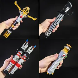 MOC Building Blocks Lightsaber With Stand And Dark Saber DIY Bricks Weapon Toys Birthday Present Christmas Gifts Collection