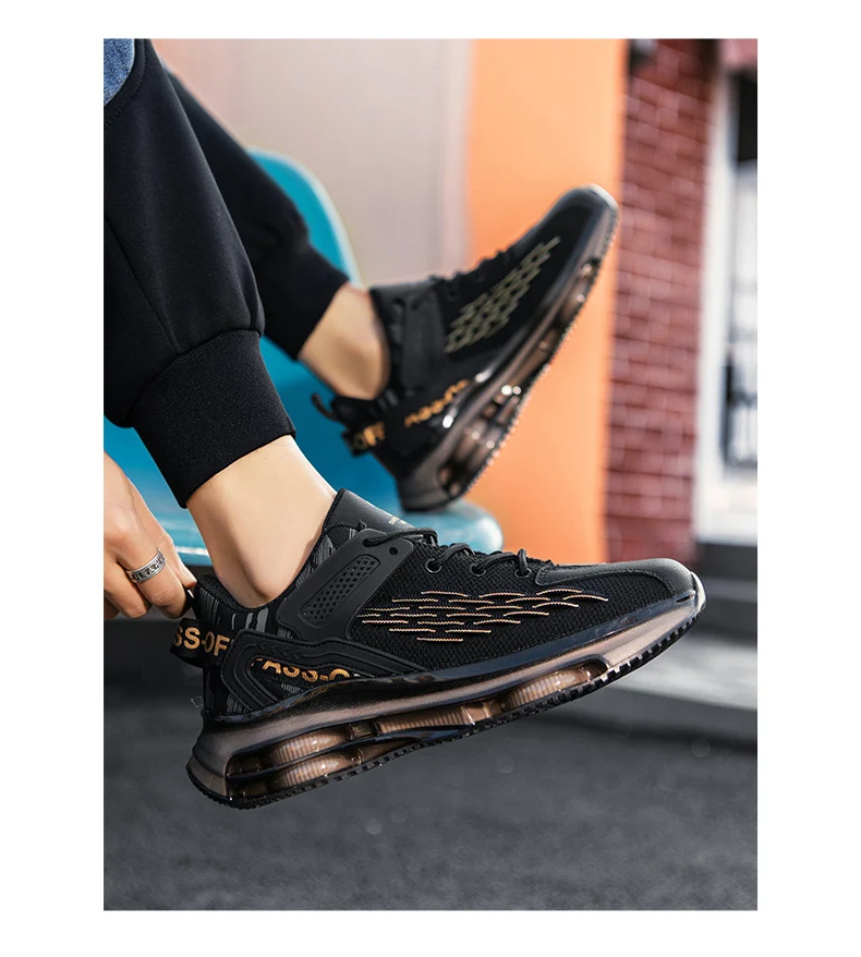 Herren-Freizeitsneaker Frühling Sommer Neue Atmungsaktive Leichte Renn-Outdoor-Laufschuhe Weiche Sohle Verschleißfeste Speed-Sportschuhe – Detail 22
