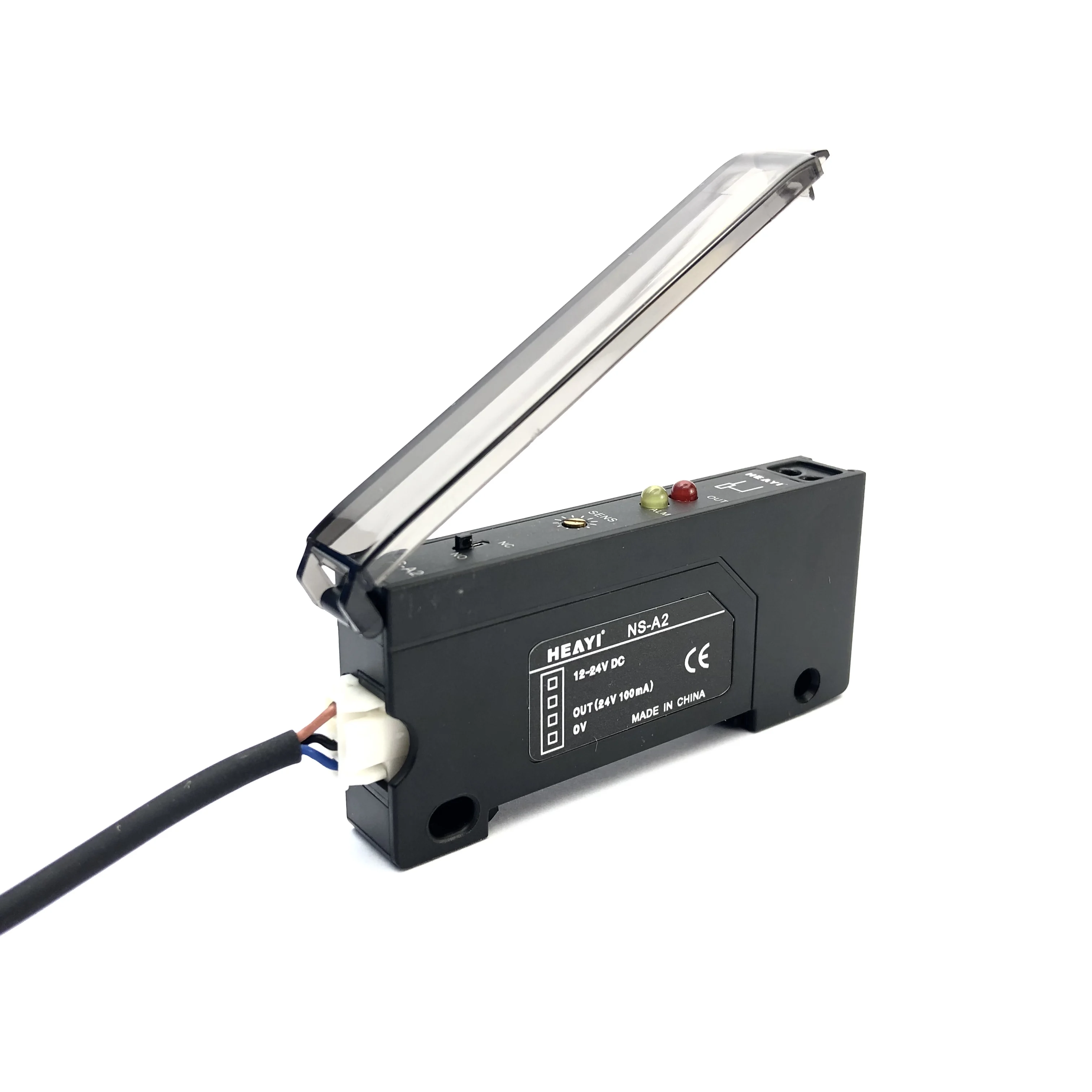 M12 Zylindrischer optischer Sensor NPN Normalerweise geschlossener induktiver Näherungsschalter DC 10–30 V, nicht abschirmbar, effektive Erkennungsentfernung