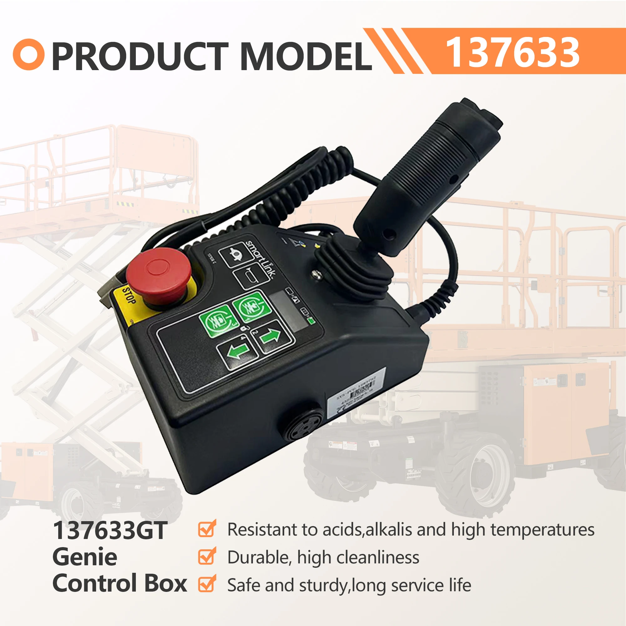 

137633 137633GT Control Box for Genie Gen6 GR-12 GR-15 GR-20 GS-1530 GS-1532 GS-1930 GS-1932