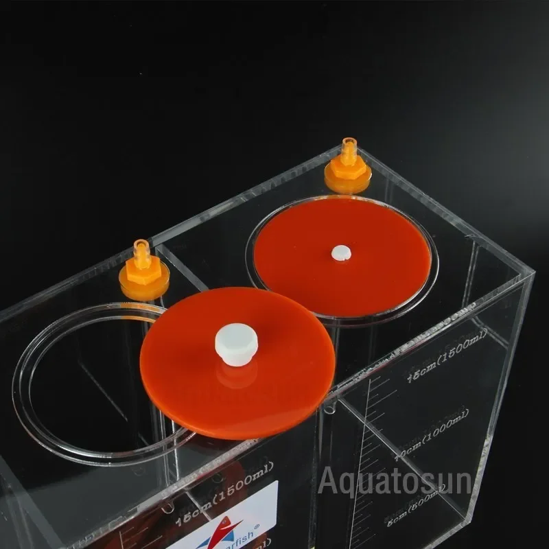 Red Starfish 1.5L/2.5L/4.5L/5L/10L Transparent Acrylic Dosing Pump Scale Liquid Storage Bucket Container Titration Tank Aquarium - view 6
