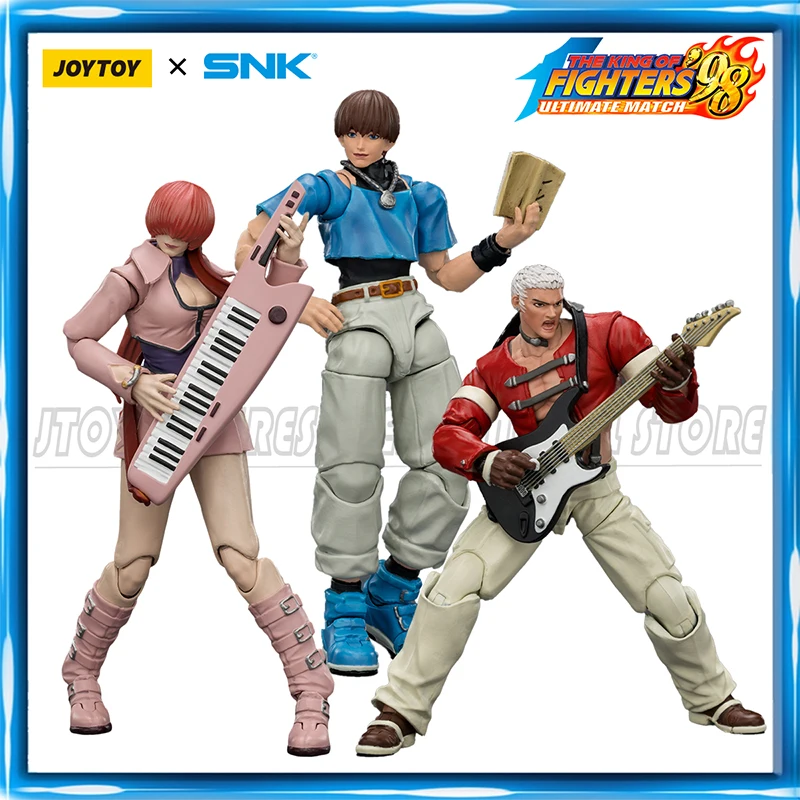

[Pre Order]JOYTOY SNK 1/18 Action Figure KOF'98UM Orochi Team Anime figures Toys Model