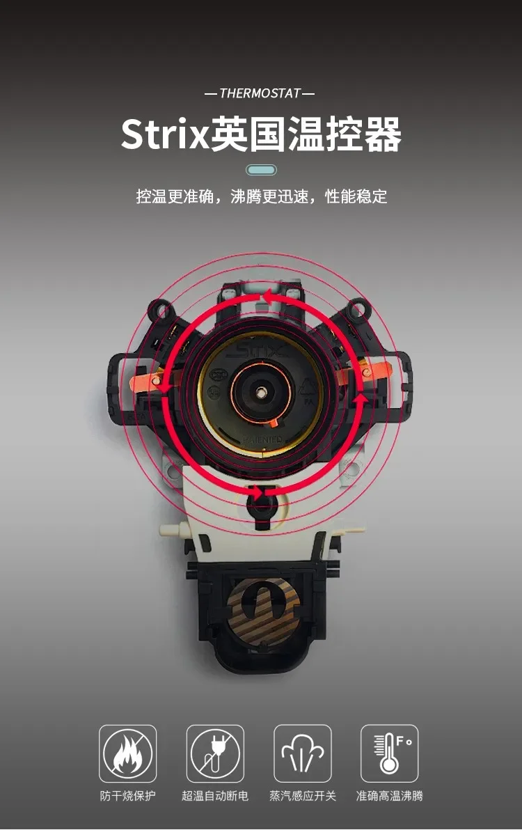 غلاية كهربائية سيديلو من الفولاذ المقاوم للصدأ ، غلاية مع عزل حراري ، مثالية لمحبي الشاي والقهوة ،