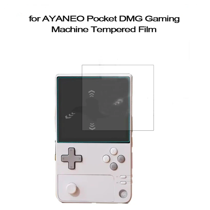 Protectores de pantalla de película de vidrio templado para consolas AYANEO Pocket DMG resistentes a los arañazos