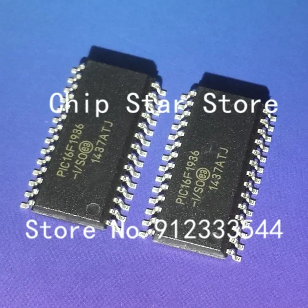 5-50pcs  PIC16F1936-I/SO  PIC16F1936  SOIC28  8 Bit MCU PIC16 Family PIC16F19XX Series Microcontrollers 100%New And Original