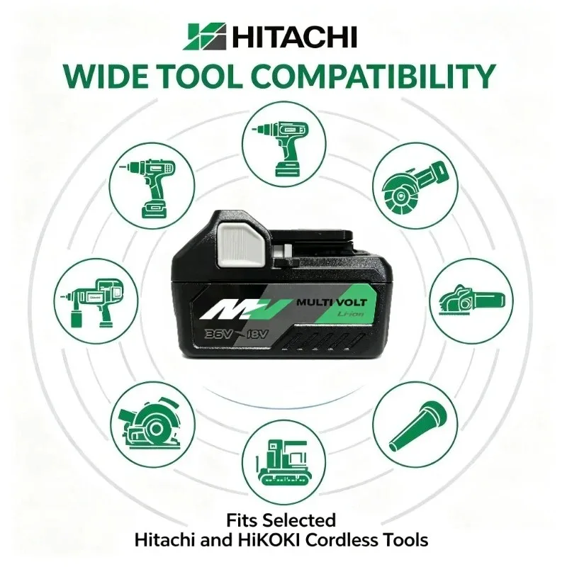 100% Original HiKOKI BSL36A18 Battery 18V6.0Ah/36V3.0Ah Li-ion Battery For Cordless Hitachi Ess Drill Grinder Saw Power Tools