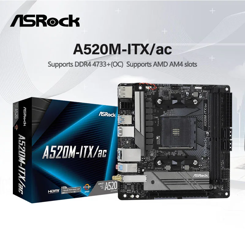 ASRock A520M-ITX/ac: 최적의 미니ITX 마더보드 선택, J&&&n의 실전 사용 리뷰