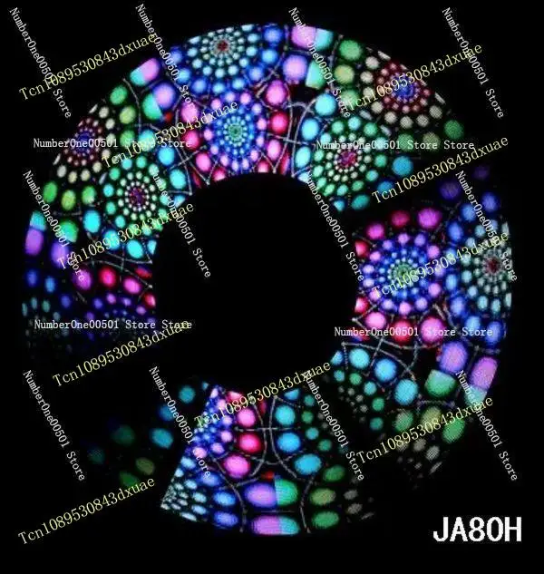 80 pixel performance stick LED PIXEL POI logo stick LED shake stick, luminous stick