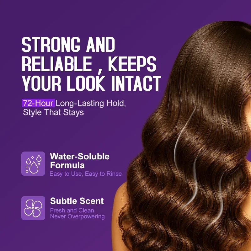 PURC زيت الأركان شعر مستعار تصفيف رذاذ الحماية من الحرارة للنساء السلس المضادة للتجعد لامعة شعر مستعار المهنية العناية بالشعر 100 مللي #6