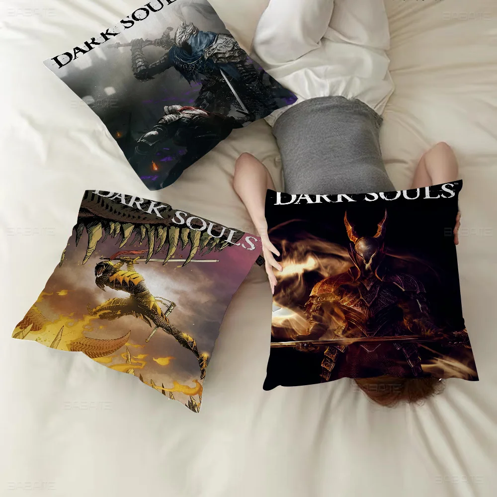 

Classic Game Poster Dark Souls Personalized Pillow Dust Cover Bedroom Kids Party Decoration Pillowcase Birthday Children Gift