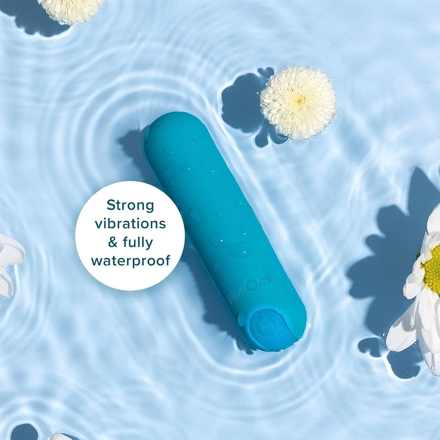 Mini Bullet Vibrator for Women Made of Body-Safe Silicone Fully Waterproo USB Rechargeable with 10 Vibration Settings