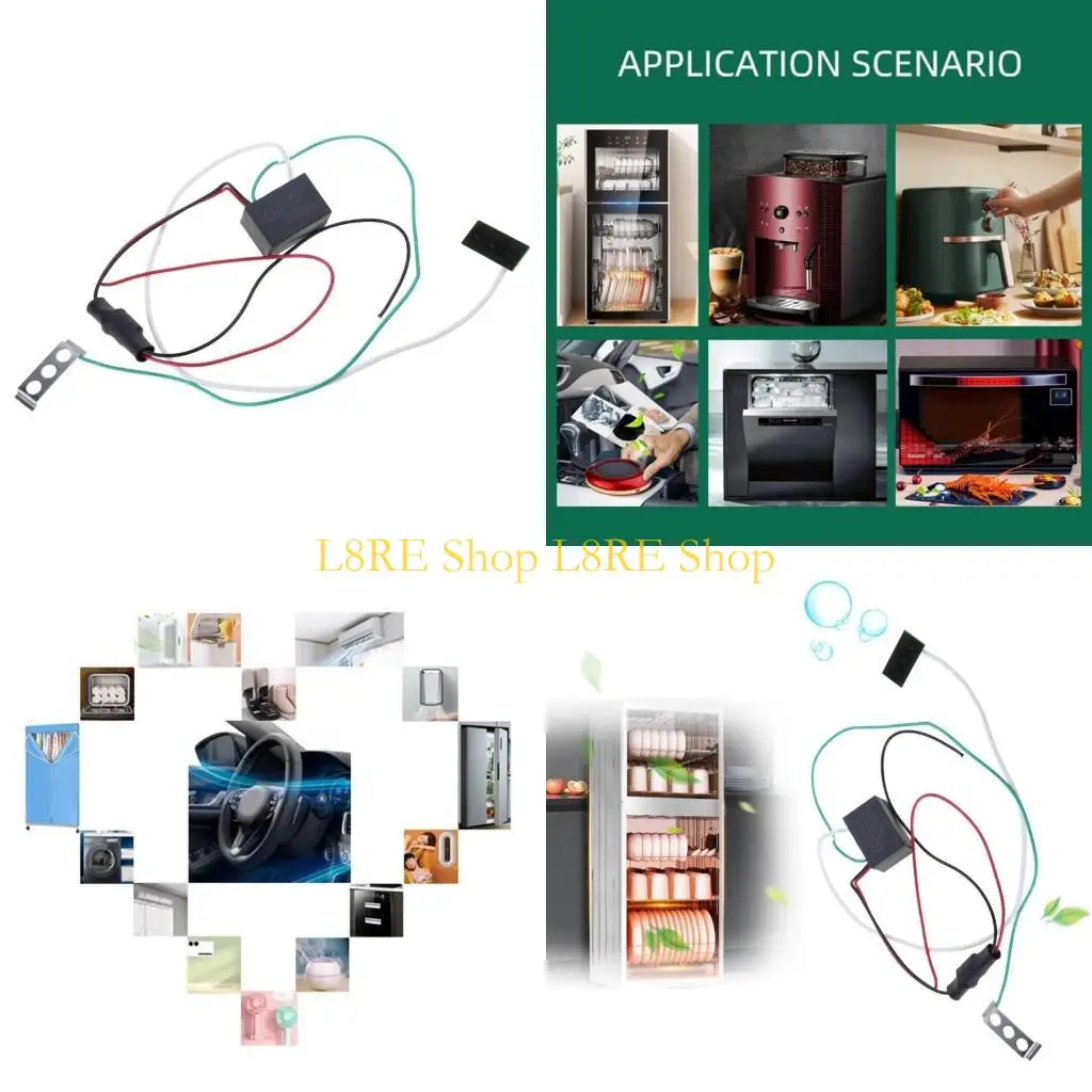 L8RE Plasma Air Cleaner для спальни и модуля негативного генератора ионов в гостиной