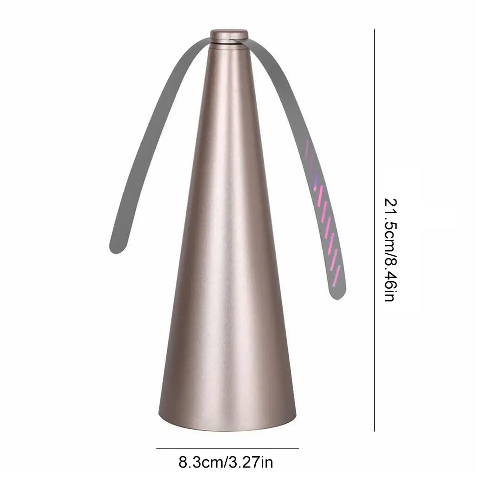 2 قطعة/الوحدة يطير المشجعين للطاولات يطير طارد مروحة الغذاء مروحة المحمولة في الهواء الطلق نزهة مروحة للنزهة مطعم حفلة المنزل شواء #6