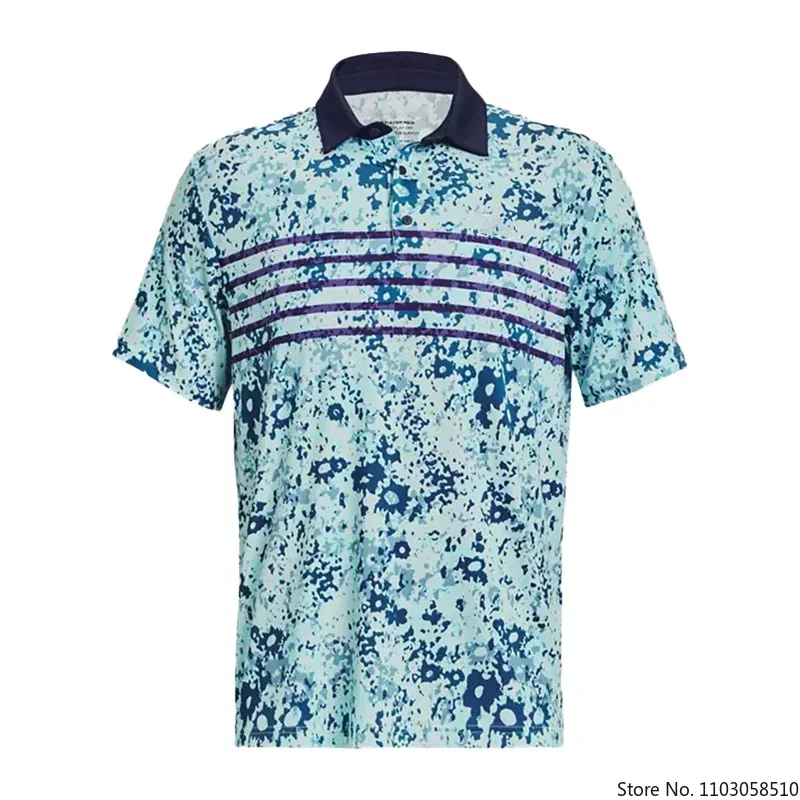 Men's Professional Postseason Golf T-shirt Summer Casual POLO Shirt Quick Dry Outdoor Sports Top American style Baseball Jersey
