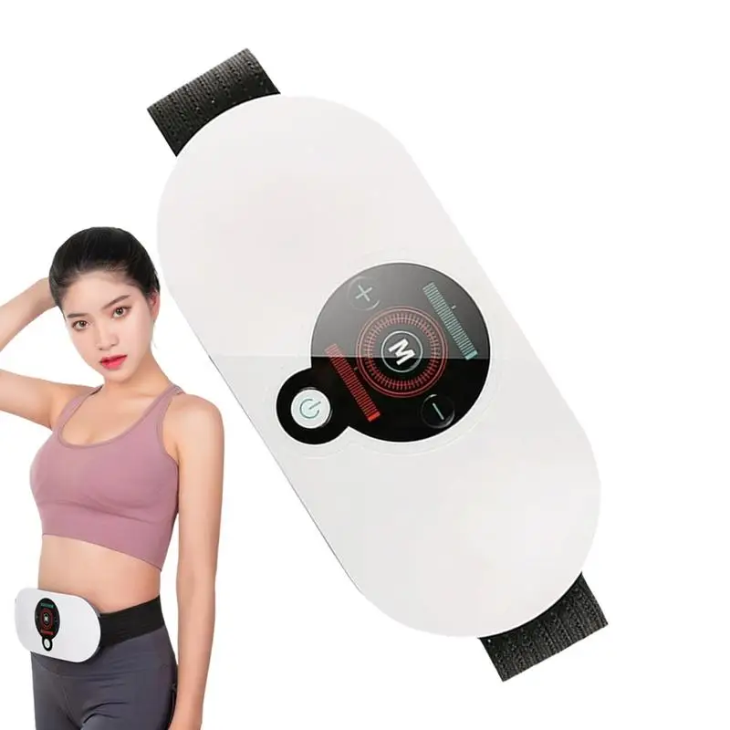 

Belly Massager Wireless Electric Massager Heating Portable Slimming 9 Mode Massage Tool For Home Fitness Workout Recovery Women