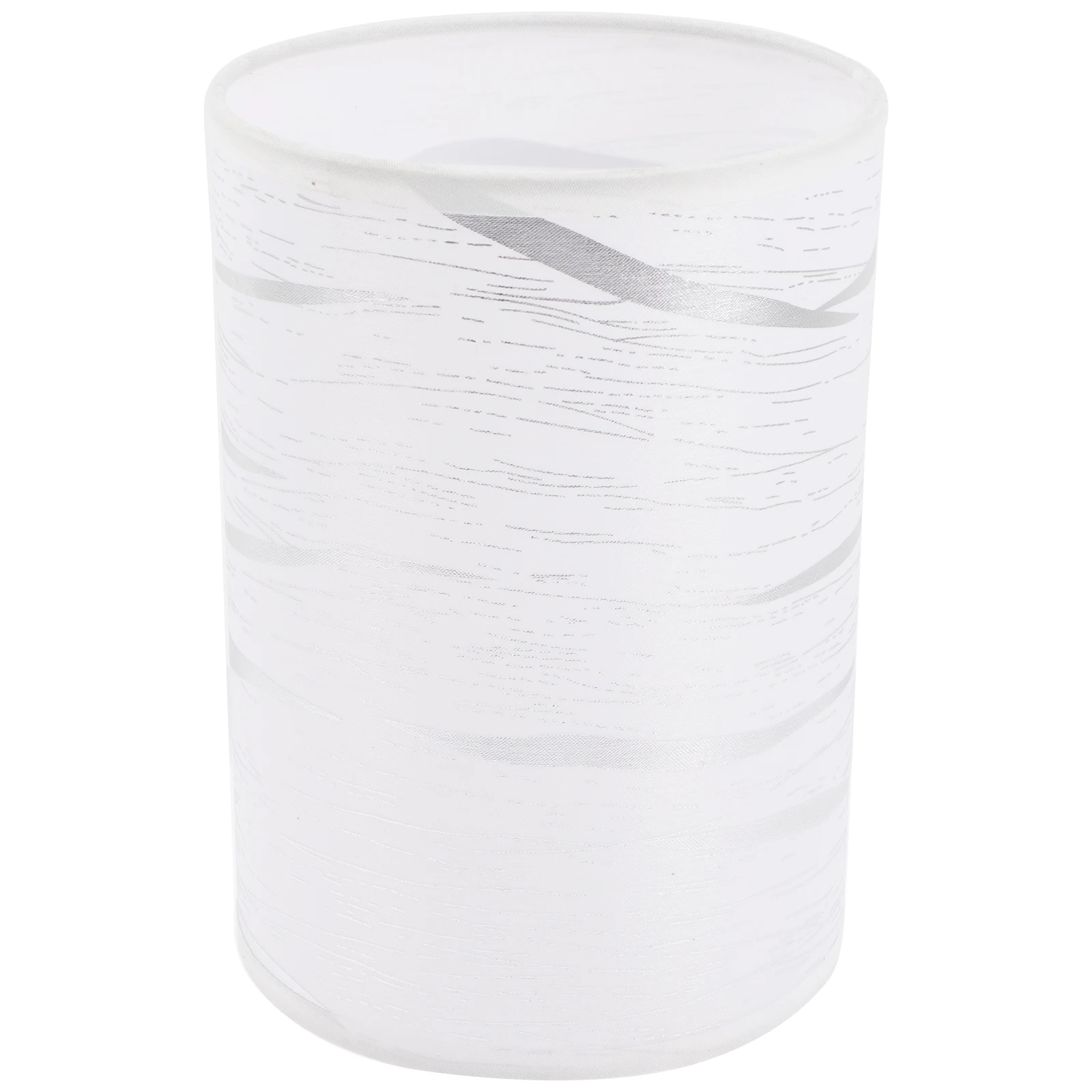 

Fabric Lampshade Cylinder Cover Iron Bracket Sturdy Durable Home Hotel Bedroom Study Decorative Cloth Lamp Shades Simple Elegant