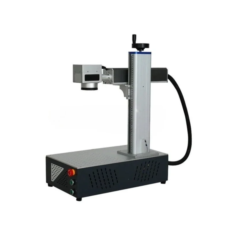 Marking machine 100W metal stainless steel aluminum label nameplate plastic handheld desktop engraving automatic vision