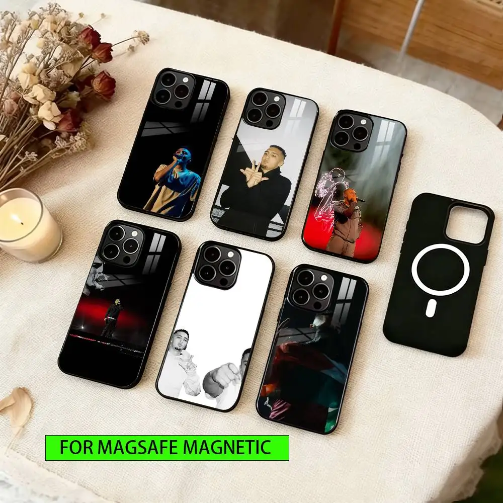 

Spanish Rapper Morad Phone Case For iPhone17,16,15,14,13,12,11 Plus,Pro Magnetic with Magsafe Wireless Charging