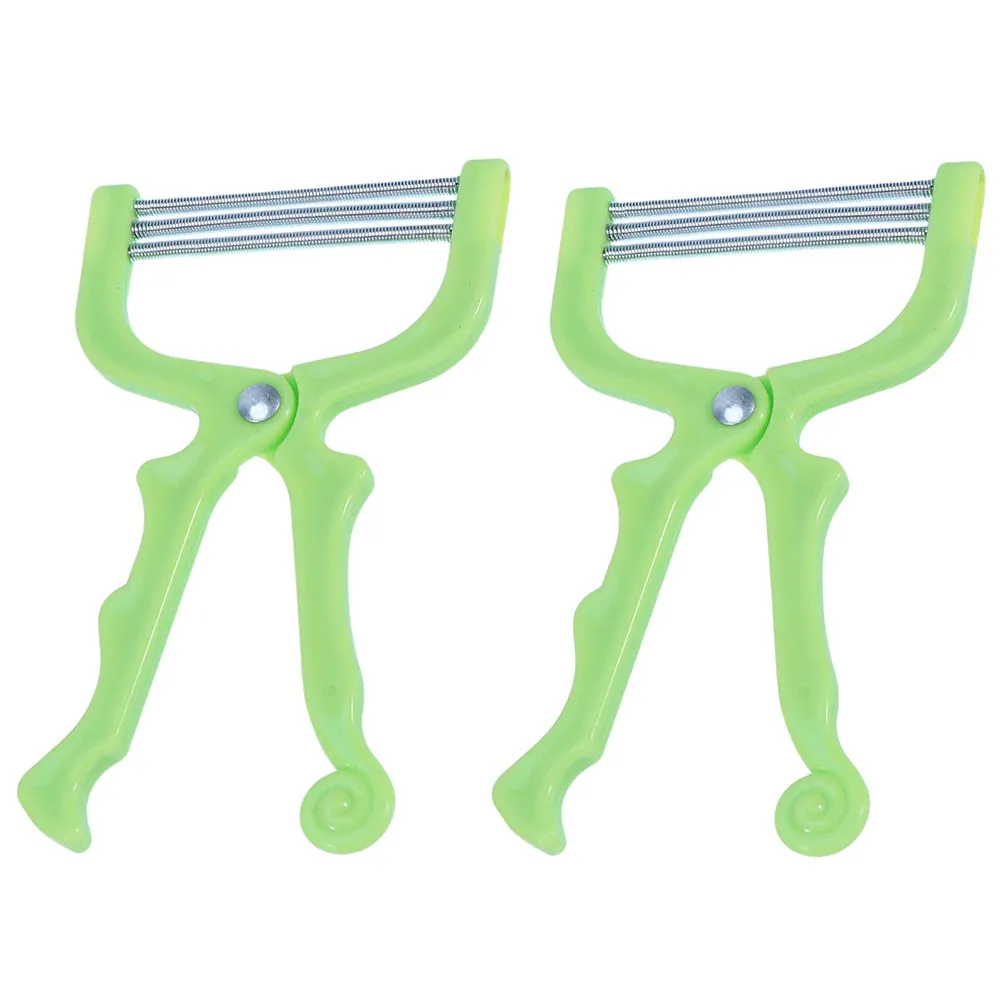 

1Set Stainless Steel Facial Hair Remover with ABS Handle Manual Face Hair Threader for Women Smooth Skin Root Removal Epilator