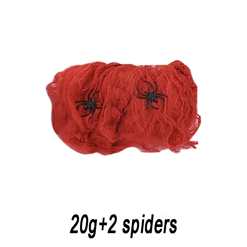 Halloween Decoratie Spin Katoenen Draad Spinnenweb Party Props Spookhuis Kunstmatige Spinnenweb Thuis Enge Party Decora