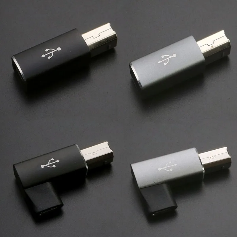 1PC USB C To USB  2.0 For MIDI Controller Data Transfer Male To Female Type C To B Adapter For HP/Epson/Canon Printer Scanner