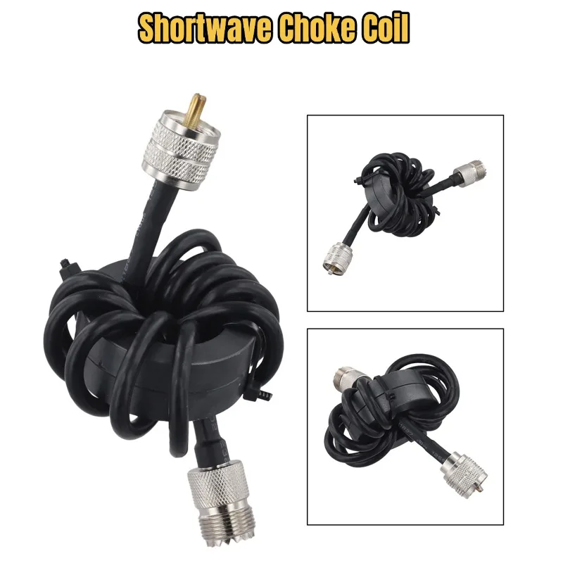 

Коротковолновая дроссельная катушка 1,8-30 МГц, 200 Вт, подходит для высокочастотного коротковолнового радио, аксессуар для испытательного измерительного инструмента