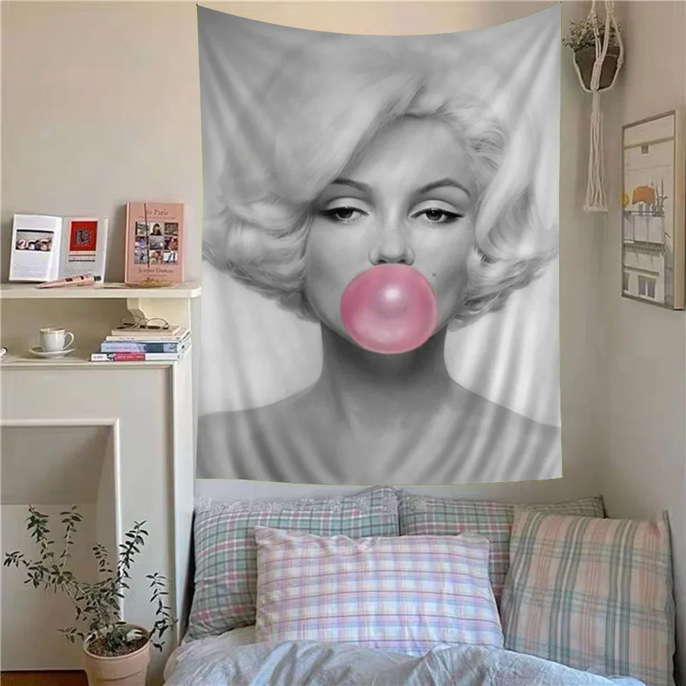 Marilyn Monroe Colorful Tapestry Wall Hanging Home Decoration hippie bohemian decoration divination Wall Art Decor