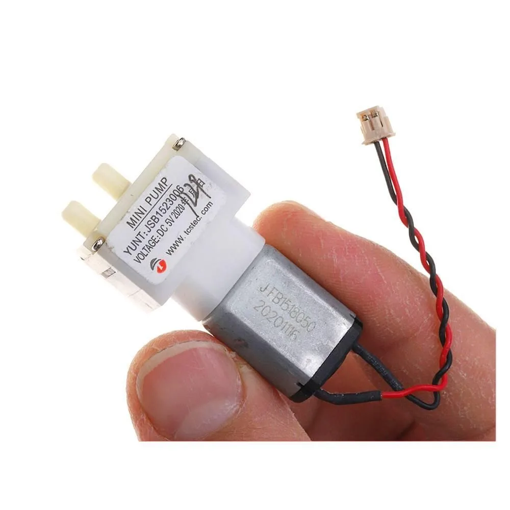030 Diaphragm Pump DC5V-6V 60mA 30KPa Pressure -35KPa Negative Pressure Mini Vacuum Pump for Inflation Oxygenation DIY Device