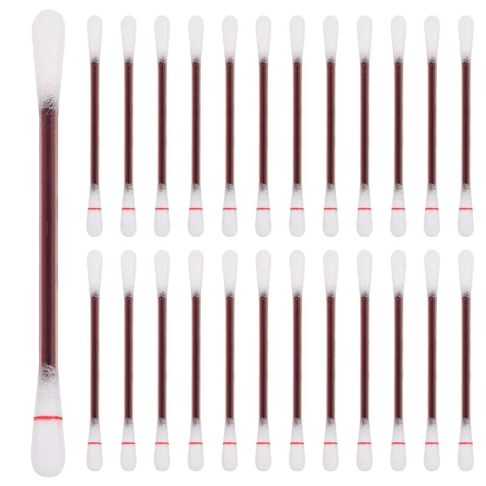 50pcs Povidone Iodine Iodophor Cotton Sticks Emergency Care Safety Cotton Swabs iodine sticks