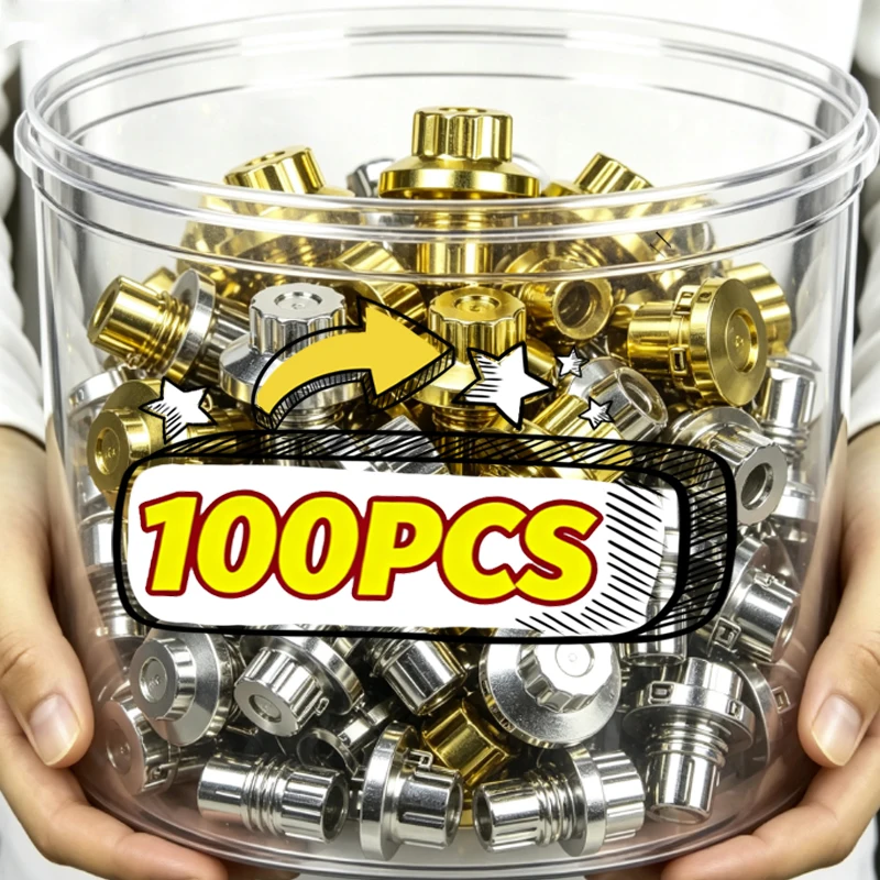 Car Tire Screw Caps Nut Bolt Covers Car Wheel Nut Caps Anti-Rust Auto Hub Screw Protection Covers Auto Exterior 1-100Pcs