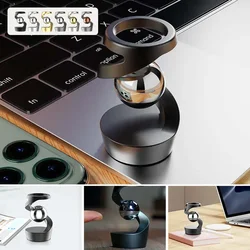 Gravity Defying Kinetic Desk Toy Desktop Levitating Gyro Stress Relief Kinetic Levitation Toys Optical Illusion Desk Toy